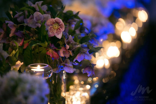 Flowers, friends, candles and more flowers for a FLORISTS WEDDING - Scent Floral Boutique NZ