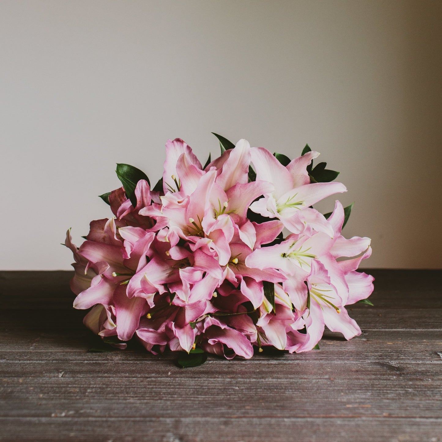 Long Stem Lily Bouquet - Scent Floral Boutique NZ