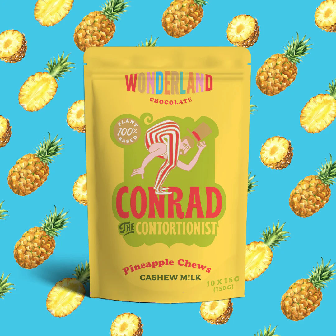 Wonderland Chocolate - Conrad the Contortionist Pineapple Chews