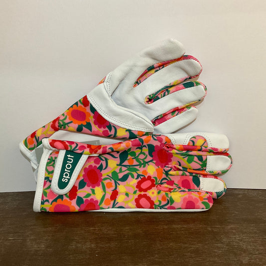 Floral Gardening Gloves